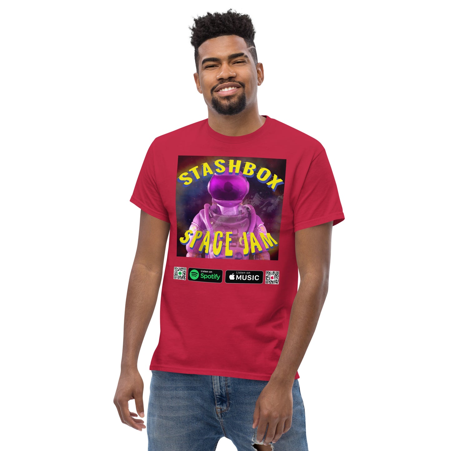 Men's Classic T-Shirt Space Jam Stashbox 005