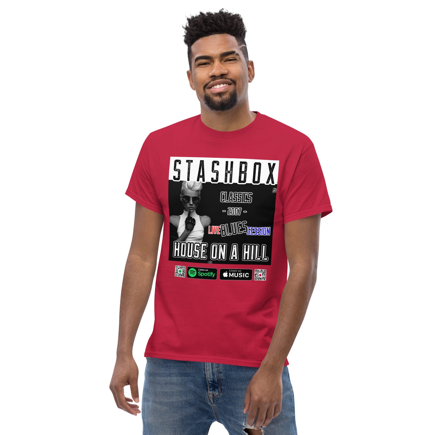 Men's Classic T-Shirt House On A Hill Stashbox 019