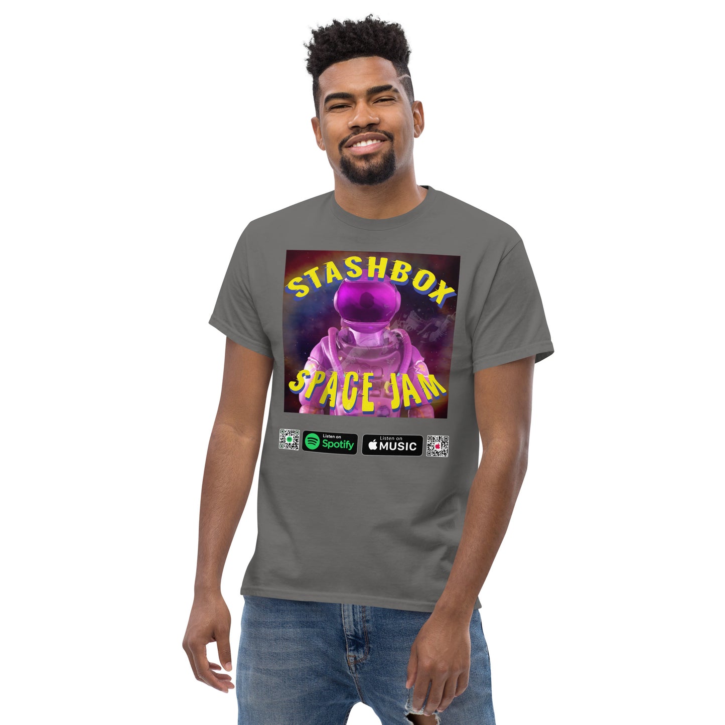 Men's Classic T-Shirt Space Jam Stashbox 005