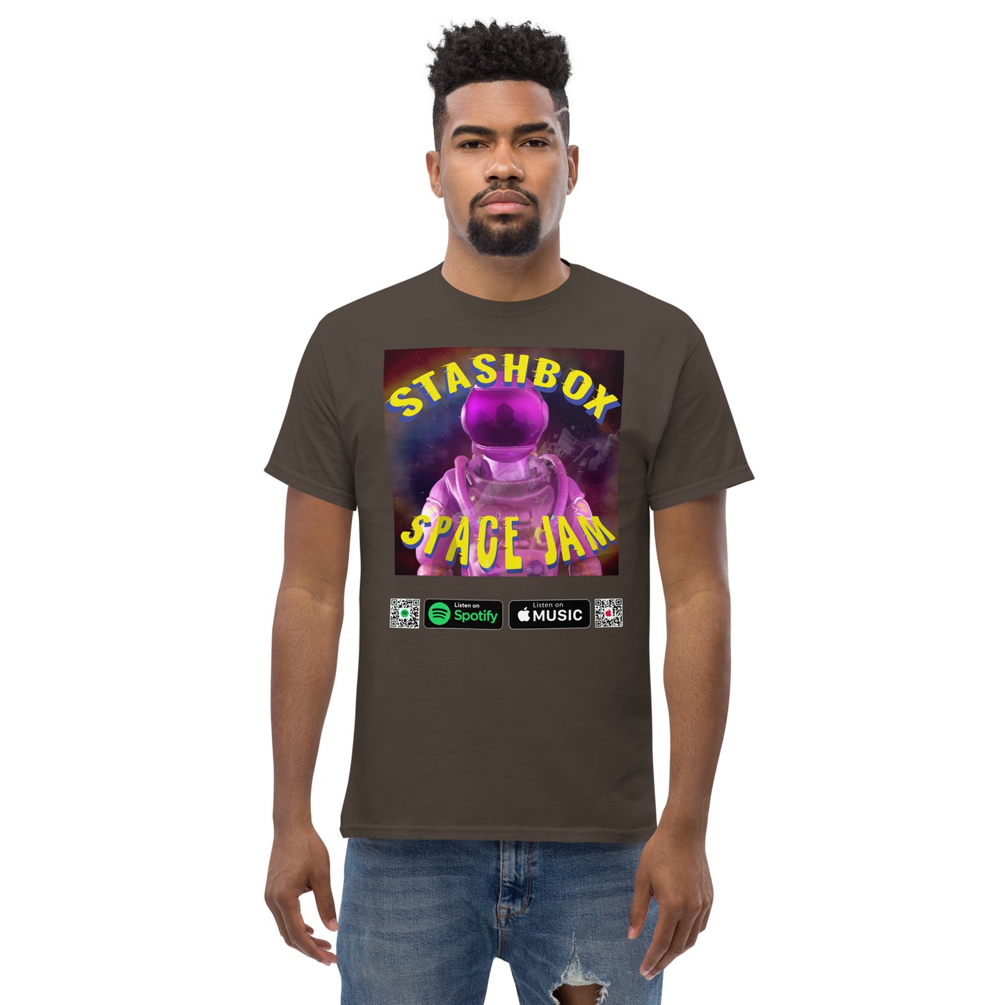 Men's Classic T-Shirt Space Jam Stashbox 005