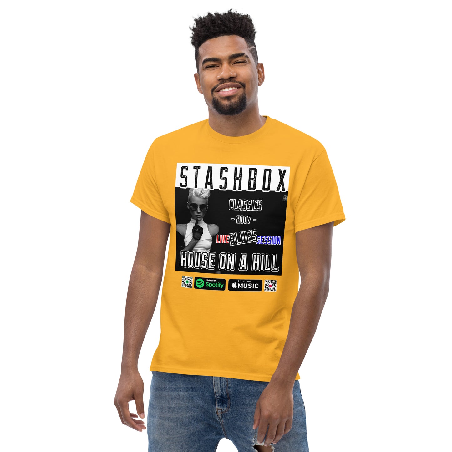 Men's Classic T-Shirt House On A Hill Stashbox 019