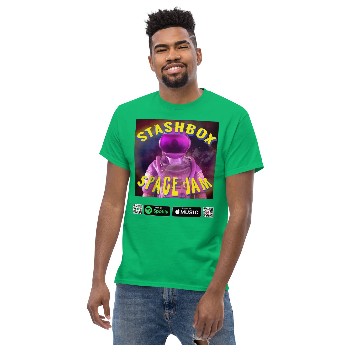 Men's Classic T-Shirt Space Jam Stashbox 005