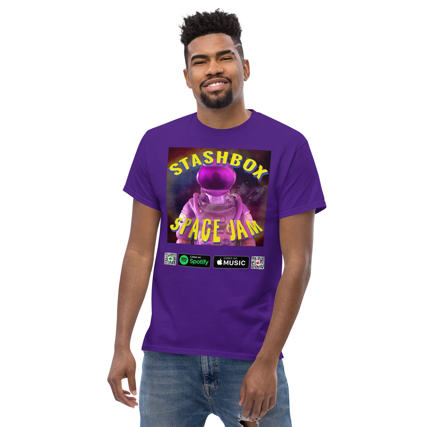 Men's Classic T-Shirt Space Jam Stashbox 005