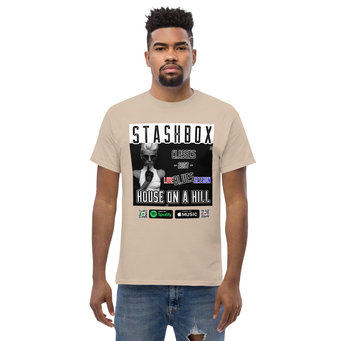 Men's Classic T-Shirt House On A Hill Stashbox 019