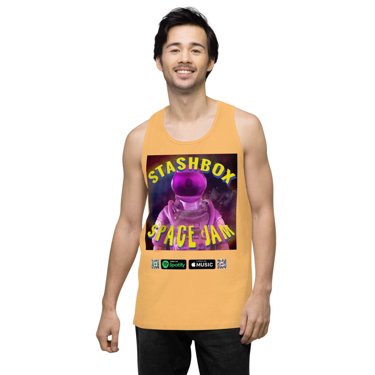 Men’s Premium Tank Top Space Jam Stashbox 005