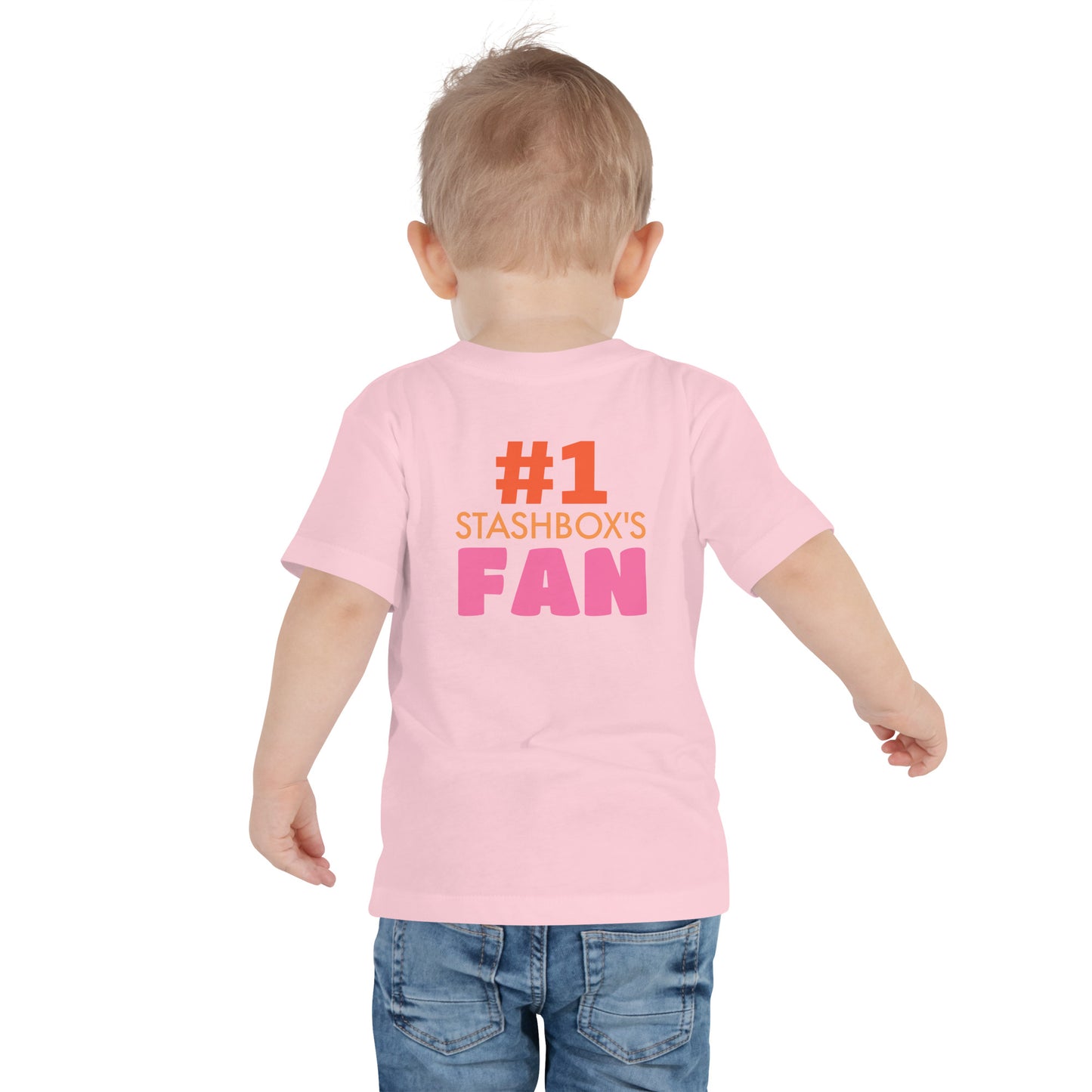 Toddler Short Sleeve T-Shirt Drinking Fire Stashbox 004